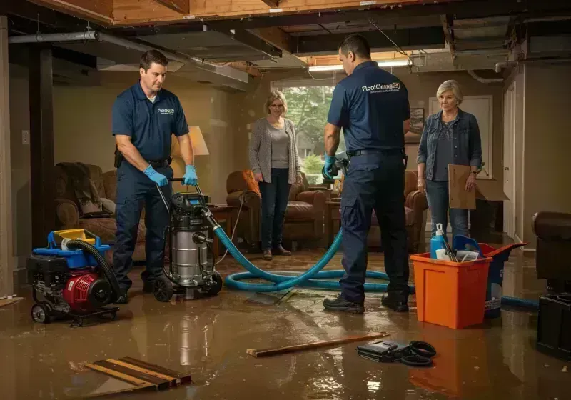 Basement Water Extraction and Removal Techniques process in Fifth Street, TX